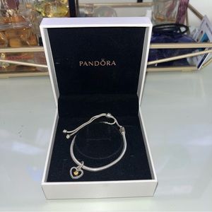 Pandora heart bracelet
